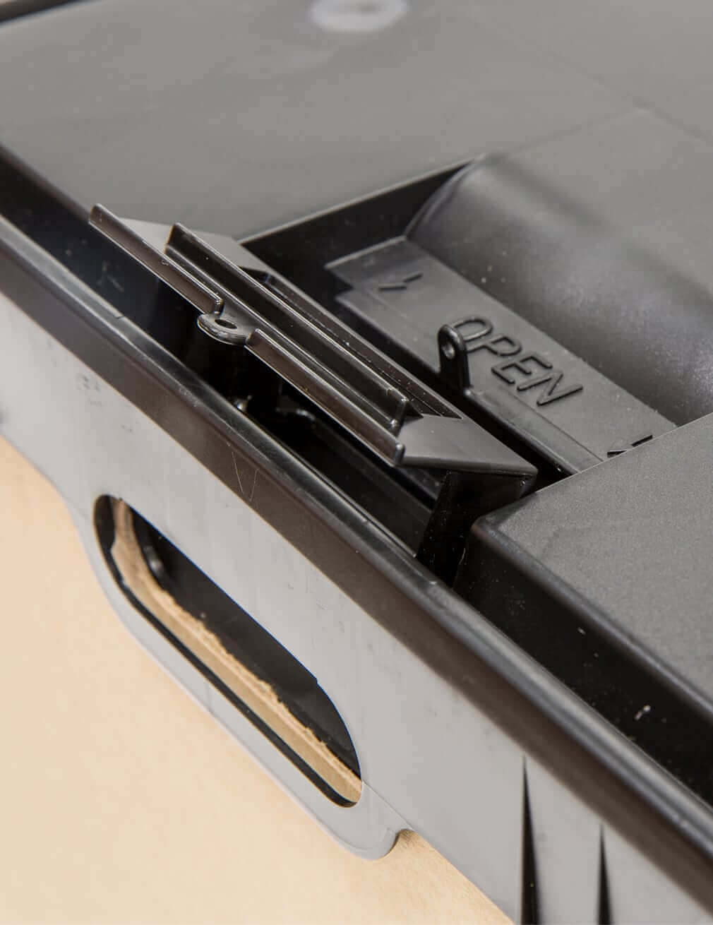 Eco Drum Hybrid Fibertrommel, Nahaufnahme